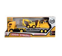 Auto Carro Attrezzi Camion Trasporti lavori Stradali Luci e Suoni Scala 1:16