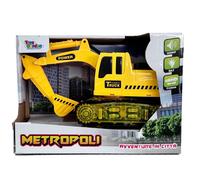Auto Carro Camion Lavoro Cantiere Pompieri Luci e Suoni Modellino Scala 1:20