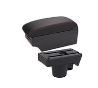 Auto Centrale Bracciolo Box Auto Bracciolo Accessori Auto Per Astra Per HNTERIOR 2008 2009 2010 2011 2011(B1 Black red 3USB)