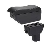 Auto Centrale Bracciolo Box Bracciolo Accessori Auto Dettagli Interni Portaoggetti Per Suzuki Per Ignis(A3 Black white 7USB)