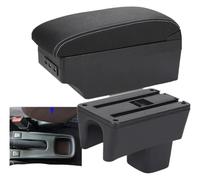 Auto Centrale Bracciolo Per Astra J 2012-2022 Auto Bracciolo Scatola Di Immagazzinaggio Interni Retrofit Parti Box Bracciolo Centro Bracciolo Console(A3 Black white 7USB)
