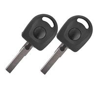 Auto chiave telecomando 2 X gomma + 2 X Fest eingegossener Vergine HAA per VW Seat Skoda
