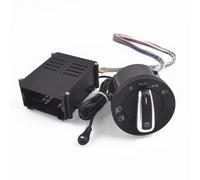 Auto Chrome Luce Lampada Nebbia Interruttore Automatico Sensore Compatibile Con Per Beetle Per Golf Per Jetta 1998-2005 3BD 941 531A 1C0941531A