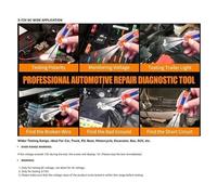 Auto Circuit Tester Over-Range 'ol 'Protezione Verde E LED Rosso Indicatori