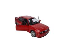 Auto Classica In Lega 1:18 Per BMW E30 M3 1986 Ornamenti Da Tavolo Rossi Per Porte Doppie Modello Di Auto Da Collezione In Lega Decorativi Da Collezione