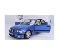 Auto Classica In Lega 1:18 Per BMW E36 M3 1986 Modello Di Auto Da Collezione Per Adulti Con Porta Apribile In Lega Blu E Ornamenti Da Tavolo Decorativi Da Collezione