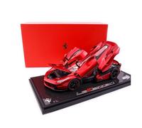 Auto Classica In Lega 1:18 Per Ferrari LaFerrari Hamilton Rosso Metallizzato Lega Completamente Aperto Modello Di Auto Collezione Casa Decorativi Da Collezione(Red2)