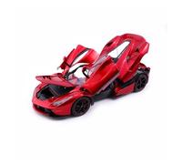 Auto Classica In Lega 1:18 Per Ferrari LaFerrari Hamilton Rosso Metallizzato Lega Completamente Aperto Modello Di Auto Collezione Casa Decorativi Da Collezione(Red1)