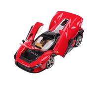 Auto Classica In Lega 1:18 Per Ferrari SP3 Daytona Modello Di Auto Completamente Aperta Collezione Modelli Auto In Lega Con Ornamenti Rossi Decorativi Da Collezione(Red 2)