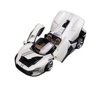Auto Classica In Lega 1:18 Per Ferrari SP3 Daytona Modello Di Auto Completamente Aperta Collezione Modelli Auto In Lega Con Ornamenti Rossi Decorativi Da Collezione(White)