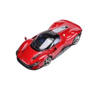 Auto Classica In Lega 1:18 Per Ferrari SP3 Daytona Modello Di Auto Completamente Aperta Collezione Modelli Auto In Lega Con Ornamenti Rossi Decorativi Da Collezione(Red blue interior)
