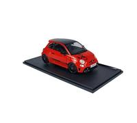 Auto Classica In Lega 1:18 Per FIAT F595 ABARTH Lega Rossa Doppia Porta Adatta Per Collezione Per Adulti Modello Auto Souvenir Decorativi Da Collezione