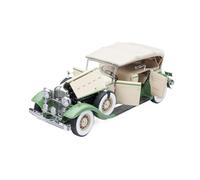 Auto Classica In Lega 1 18 Per Ford Lincoln KB6164# 1932 Verde Classico Retro Vintage Auto Modello Decorazione Da Tavolo Rosso Decorativi Da Collezione(Light green)