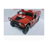 Auto Classica In Lega 1/18 Per Il Modello Di Auto Blindata Da Scrivania Della Polizia Armata Ad Alta Mobilità Di Prima Generazione Decorativi Da Collezione(Red)
