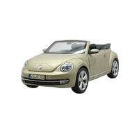 Auto Classica In Lega 1 18 Per La Decorazione Della Scrivania Degli Appassionati Di Auto Modello Volkswagen Beetle Cabrio Gold Decorativi Da Collezione