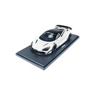 Auto Classica In Lega 1:18 Per LBWK McLaren 720S Con Copertura Espositiva Modello Di Auto In Resina Con Ornamenti Statici Bianchi Decorativi Da Collezione