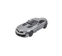 Auto Classica In Lega 1:18 Per Mercedes-Benz SLR MSO Edition Modello Di Auto In Resina Con Ornamenti Personalizzati Grigio Argento Decorativi Da Collezione