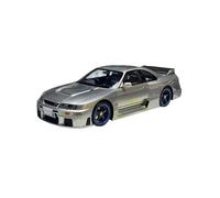 Auto Classica In Lega 1:18 Per Nissan Nismo Gtr Lm R33 Modello Di Auto Statica In Resina Argento Hobby Collection Ornament Display Eml117 Decorativi Da Collezione