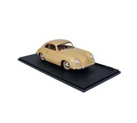 Auto Classica In Lega 1:18 Per Porsche 356 PRE-A MARRONE Metallo Fuso Giallo Doppia Porta Apribile Modello Di Auto Decorativi Da Collezione