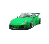 Auto Classica In Lega 1:18 Per Porsche 911 993 RWB Green Car Model Collection Decoration Display Decorativi Da Collezione