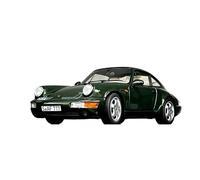 Auto Classica In Lega 1:18 Per PORSCHE 911 Carrera2/4 Classic Green Ornaments Scala Modello Di Auto Giocattolo In Metallo Pressofuso Decorativi Da Collezione(Green)