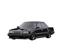 Auto Classica In Lega 1 18 Per Toyota Crown Crown 2.8 Royal Saloon G 120 Modello Di Auto Ornamento Da Collezione Decorazione Bianca Decorativi Da Collezione(Black)