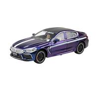 Auto Classica In Lega 1:24 Per BMW M8 In Lega Modello Di Auto Da Corsa Di Grandi Dimensioni Modello Da Collezione Viola Decorativi Da Collezione(Purple)
