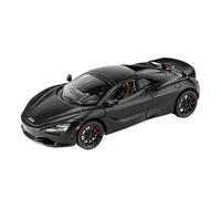Auto Classica In Lega 1 24 Per McLaren 720S Modello Auto Corsa Pressofuso Modello Auto Sportiva Simulazione Suono E Luce Veicolo Giocattolo Decorativi Da Collezione(Nero)