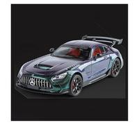 Auto Classica In Lega 1 24 Per Mercedes-Benz AMG GT Lega Modello Auto Sportiva Scala Modello Veicolo Suono E Luce Collezione Giocattolo Decorativi Da Collezione(Purple)