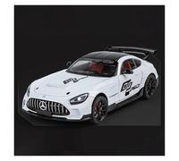 Auto Classica In Lega 1 24 Per Mercedes-Benz AMG GT Lega Modello Auto Sportiva Scala Modello Veicolo Suono E Luce Collezione Giocattolo Decorativi Da Collezione(White)