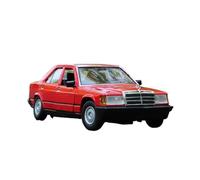 Auto Classica In Lega 1:25 Per Mercedes Benz 190E Modello Auto Retrò Giocattolo Simulazione Auto In Lega Giocattolo Da Collezione Per Adulti Decorativi Da Collezione(Red)