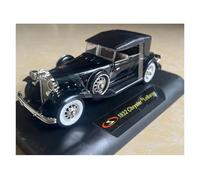 Auto Classica In Lega 1:32 Per Chrysler LeBaron 1932 In Lega Di Metallo Modello Da Tavolo Per Auto D'epoca Nera Decorativi Da Collezione