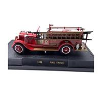 Auto Classica In Lega 1:32 Per Lafrance Fire Truck Cars 1921 Modello Giocattolo Classico Nostalgia Collezione Adulti Display Rosso Decorativi Da Collezione(Style 1)