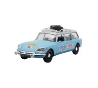 Auto Classica In Lega 1:43 Per Citroen ID 19 Break 1970 Citroen Fleet Service Car Modello In Lega Di Metallo Fuso Blu Decorativi Da Collezione
