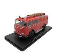 Auto Classica In Lega 1:43 Per Mercedes-Benz LPKO 311 Pullman TLF 16 Camion Dei Pompieri Ornamenti In Resina Modello Da Collezione Auto Rossa Decorativi Da Collezione