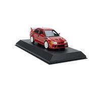 Auto Classica In Lega 1:43 Per Mitsubishi Evolution VI 6a Generazione TME Decorazione Auto Sportiva In Resina Rossa Modello Auto Decorativi Da Collezione