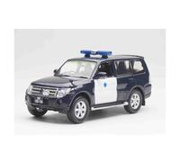 Auto Classica In Lega 1:43 Per Mitsubishi Pajero Auto Della Polizia Della Polizia Pubblica Sicurezza Auto Personalizzata Modello In Lega Rossa Decorativi Da Collezione(Black)