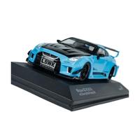 Auto Classica In Lega 1:43 Per NISSAN GTR35 LBWK SILHOUETTE GREEN Modello Di Auto Da Collezione In Lega Di Metallo Blu Decorativi Da Collezione