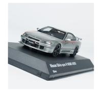 Auto Classica In Lega 1:43 Per Nissan S15 Spec R Skyline Argento Modello Di Auto In Resina Classica Mini Supercar Giocattolo Decorativi Da Collezione