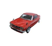 Auto Classica In Lega 1:43 Per Nissan Skyline 2000 GT-R KPGC10 Modello Di Auto Rossa In Resina Per Adulti Souvenir Hobby Decorativi Da Collezione