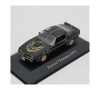Auto Classica In Lega 1:43 Per Pontiac Firebird 1977 Modello Di Auto In Lega Giocattolo Nero Collezione D'arte Hobby Decorativi Da Collezione