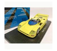 Auto Classica In Lega 1/43 Per Porsche Koenig 962 C62 GER 1991 Modello Di Auto Sportiva Souvenir Classico Statico Da Collezione Per Adulti Decorativi Da Collezione(Yellow)