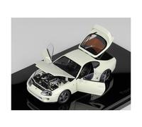 Auto Classica In Lega 1:43 Per Toyota Speedmaster Supra A80 Modello Auto Completamente Aperto In Lega Con Ornamenti In Metallo Proporzionali Decorativi Da Collezione(White)