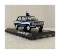 Auto Classica In Lega 1/43 Per Vaz LAda 2101 Polizia Stradale Modello Di Auto In Metallo Per Adulti Hobby Souvenir Lega Pressofusa Decorativi Da Collezione(Blue)