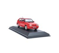 Auto Classica In Lega 1:43 Per Volkswagen GOLF 1989 Modello Di Auto In Lega Rossa In 2 Combinazioni Di Colori Decorativi Da Collezione(Red)