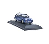 Auto Classica In Lega 1:43 Per Volkswagen GOLF 1989 Modello Di Auto In Lega Rossa In 2 Combinazioni Di Colori Decorativi Da Collezione(Blue)