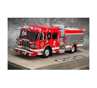 Auto Classica In Lega 1:50 Per Il Dipartimento Dei Vigili Del Fuoco Sutphen Monarch Camion Pompieri Decorazione Scenario Gioco Modello Auto Decorativi Da Collezione(Style 1)