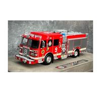 Auto Classica In Lega 1:50 Per Il Dipartimento Dei Vigili Del Fuoco Sutphen Monarch Camion Pompieri Decorazione Scenario Gioco Modello Auto Decorativi Da Collezione(Style 3)