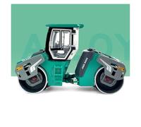 Auto Classica In Lega 1:60 Per Rullo A Doppia Ruota In Acciaio In Lega Con Modello Veicolo Ingegneria Per Macchina Per Pavimentazione Decorativi Da Collezione(Green)