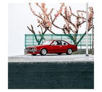 Auto Classica In Lega 1:64 Per BMW E24 635 CSI Modello Di Auto In Lega SW Giocattolo In Metallo Decorazione Hobby Collezione Decorativi Da Collezione(Red)